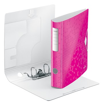 Leitz 11070023 - Qualitäts-Ordner 180° Active WOW, A4, Pink Metallic