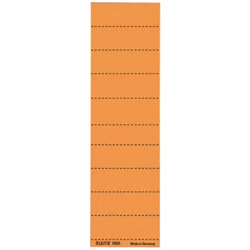 Leitz 19010045 - Alpha® Blanko-Schildchen, Orange