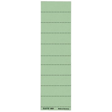 Leitz 19010055 - Alpha® Blanko-Schildchen, Grün