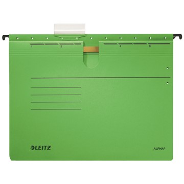 Leitz 19840055 - Alpha® Hängehefter, Grün