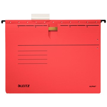 Leitz 19843025 - Alpha® Hängehefter, Rot