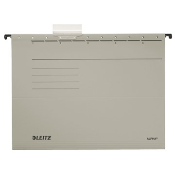 Leitz 19850085 - Alpha® Hängemappe, Grau