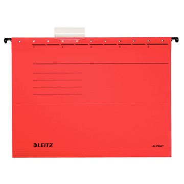 Leitz 19853025 - Alpha® Hängemappe, Rot