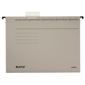 Leitz 19853085 - Alpha® Hängemappe, Grau