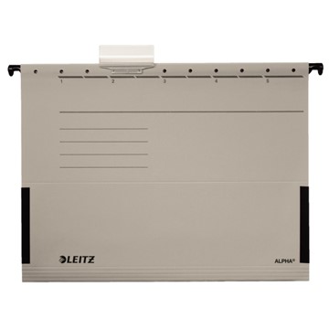 Leitz 19860085 - Alpha® Hängetasche, Grau