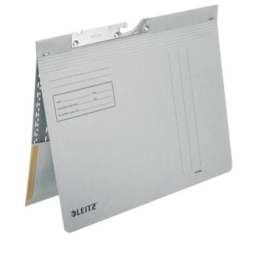Leitz 20120085 - Pendelhefter mit Tasche, Grau