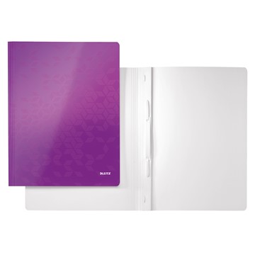 Leitz 30010062 - WOW Schnellhefter, A4, Violett