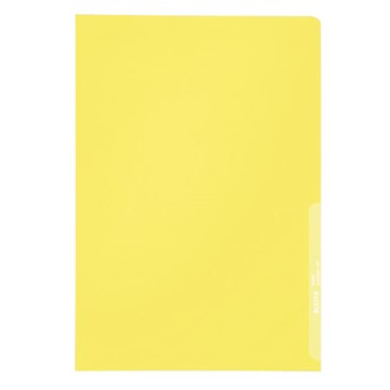 Leitz 40000015 - Standard Sichthülle, A4, genarbt, Gelb
