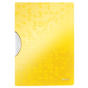 Leitz 41850016 - Klemmhefter WOW ColorClip, A4, Zitrone (gelb)