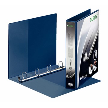 Leitz 42020035 - Premium SoftClick Präsentationsringbuch, A4 Überbreite, Blau