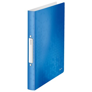 Leitz 42570036 - WOW Ringbuch, A4, Blau Metallic
