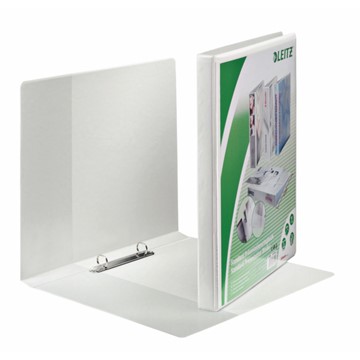 Leitz 42770001 - Standard Präsentationsringbuch, A4 Überbreite, Weiß