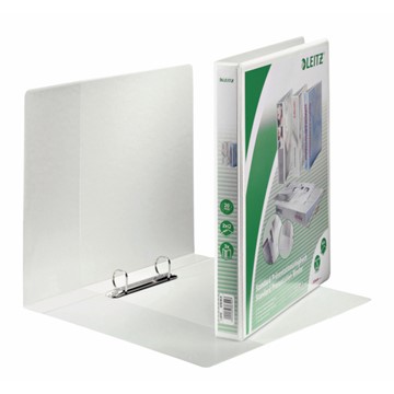 Leitz 42780001 - Standard Präsentationsringbuch, A4 Überbreite, Weiß