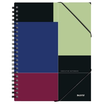 Leitz 44630000 - Executive Be Mobile Collegeblock, A4, Kariert, Motivcover