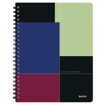 Leitz 44650000 - Executive Get Organised Collegeblock, A4, Kariert, Motivcover