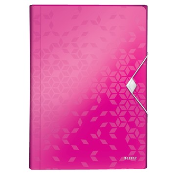 Leitz 45890023 - WOW Projektmappe, A4, Pink Metallic