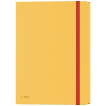 Leitz 46190019 - Cosy Eckspannermappe mit Tasche, A4, Gelb