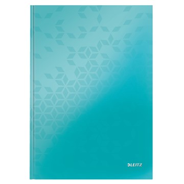 Leitz 46261051 - WOW Notizbuch, A4, Kariert, Eisblau