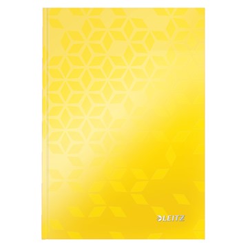 Leitz 46271016 - WOW Notizbuch, A5, Liniert, Zitrone (gelb)