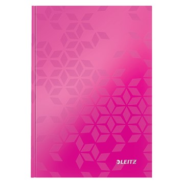 Leitz 46281023 - WOW Notizbuch, A5, Kariert, Pink