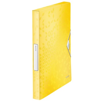 Leitz 46290016 - WOW Ablagebox, A4, Zitrone (gelb)