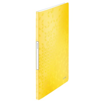 Leitz 46310016 - WOW Sichtbuch, Zitrone (gelb)