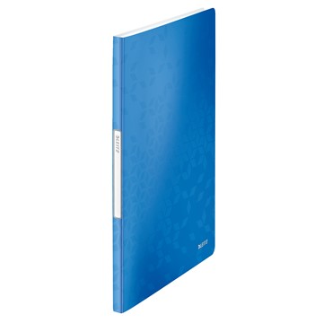 Leitz 46310036 - WOW Sichtbuch, Blau Metallic