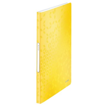 Leitz 46320016 - WOW Sichtbuch, Zitrone (gelb)