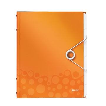 Leitz 46330044 - WOW Ordnungsmappe, A4, Orange Metallic