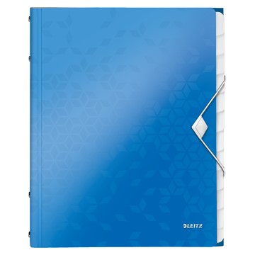 Leitz 46340036 - WOW Ordnungsmappe, A4, Blau Metallic