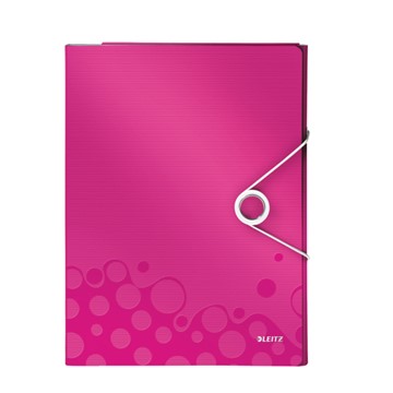 Leitz 46360023 - WOW Schreibmappe, A4, Pink Metallic