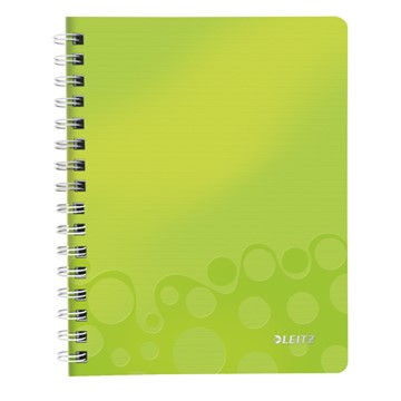 Leitz 46390064 - WOW Collegeblock, A5, Liniert, Grün Metallic