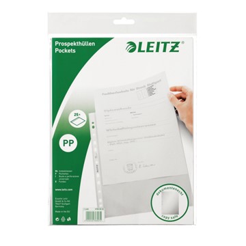 Leitz 47966003 - Standard Prospekthülle, A4, genarbt