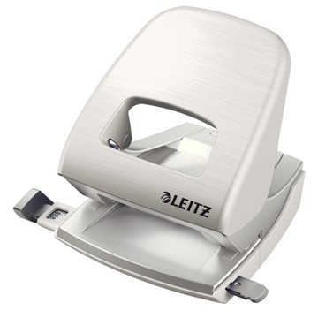 Leitz 50060004 - New NeXXt Style Bürolocher (Metall), Arktik Weiß
