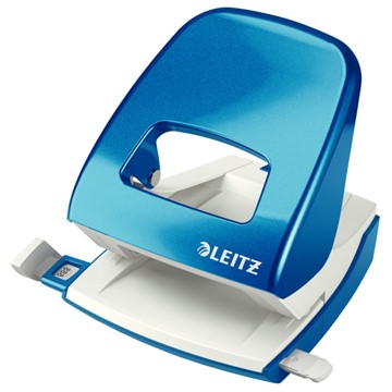 Leitz 50081036 - New NeXXt WOW Bürolocher (Metall), Blau Metallic