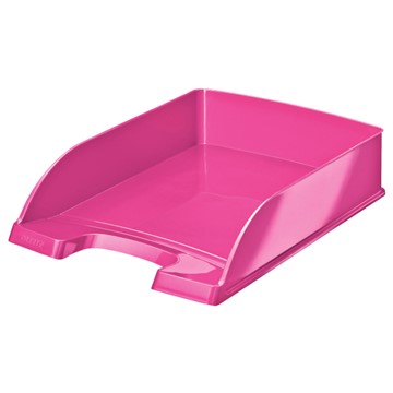 Leitz 52263023 - WOW Briefkorb, A4, Pink Metallic