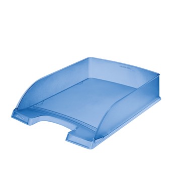 Leitz 52270034 - Plus Briefkorb, Standard, A4, Blau Frost