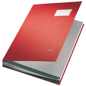 Leitz 57000025 - Unterschriftsmappe, A4, Rot