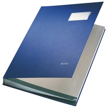 Leitz 57000035 - Unterschriftsmappe, A4, Blau