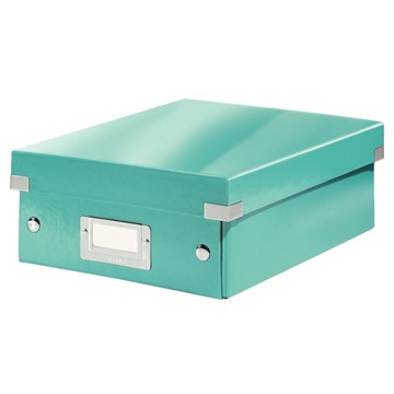 Leitz 60570051 - Click & Store Organisationsbox Klein, Eisblau