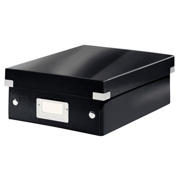 Leitz 60570095 - Click & Store Organisationsbox Klein, Schwarz