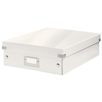 Leitz 60580001 - Click & Store Organisationsbox Mittel, Weiß