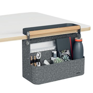 Leitz 61990089 - Hängender Schreibtisch Organizer mit Griff, aus Filz