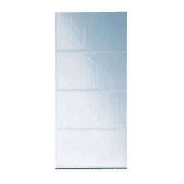 Leitz 66410000 - Schutzfolienschild, auf Streifen