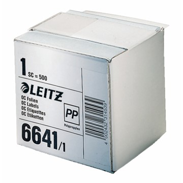 Leitz 66411000 - Schutzfolienschild, auf Rolle