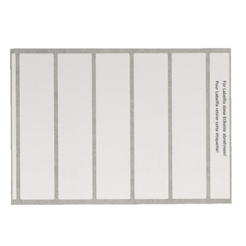 Leitz 66520001 - OCplus® Beschriftungsetiketten für Laser- und Tintenstrahldrucker, Weiß