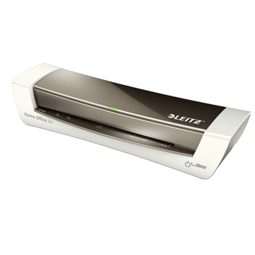 Leitz 73680089 - iLAM Home Office Laminator A4, Dunkelgrau