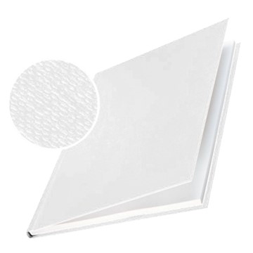 Leitz 73900001 - impressBIND Mappen Hard Cover, 3,5 mm, Weiß