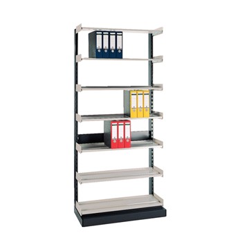 Leitz 86330000 - OrgaClass® Einzelregal für Ordner, Grau