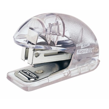 Rapid 10184030 - Baby-Ray Heftgerät F4, Klar Transparent